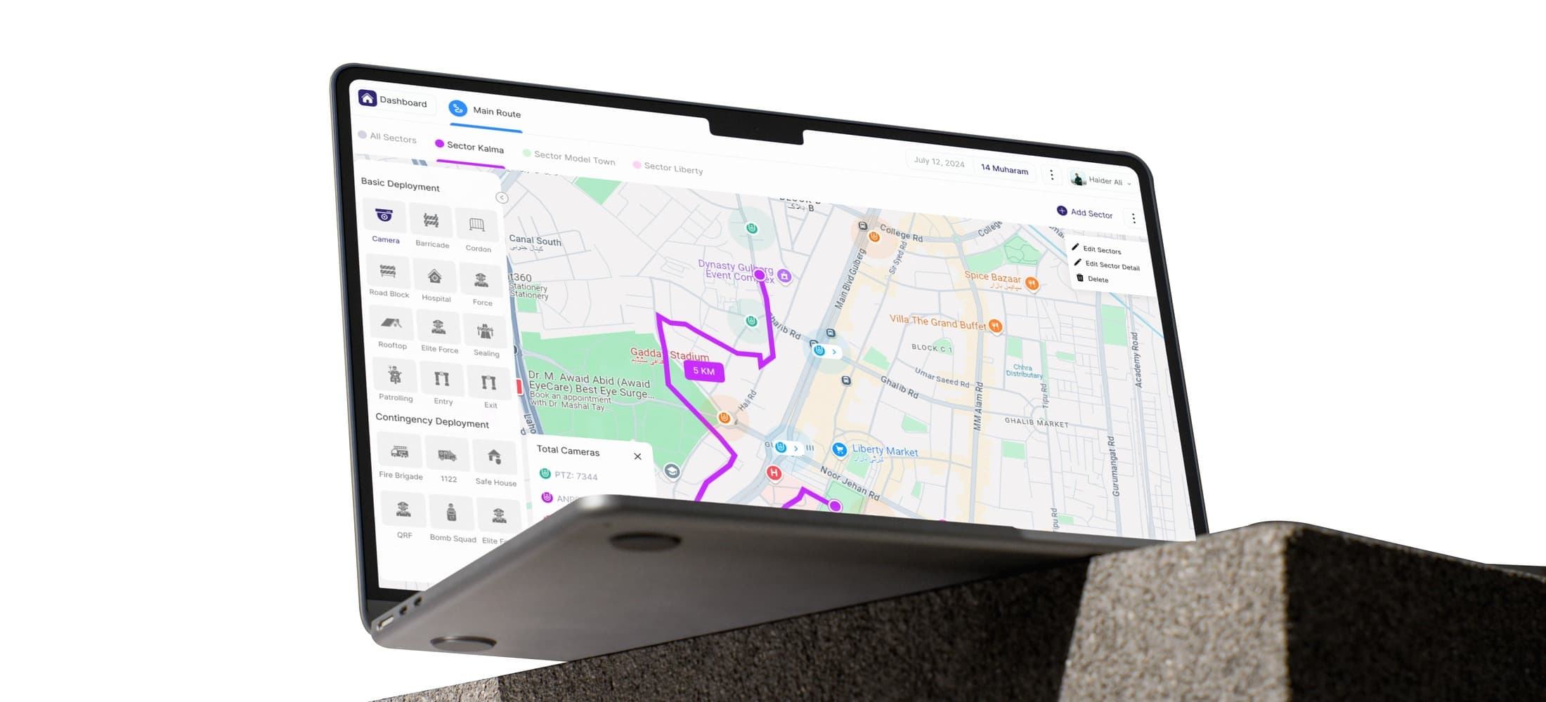 City Watch — operational and admin dashboards