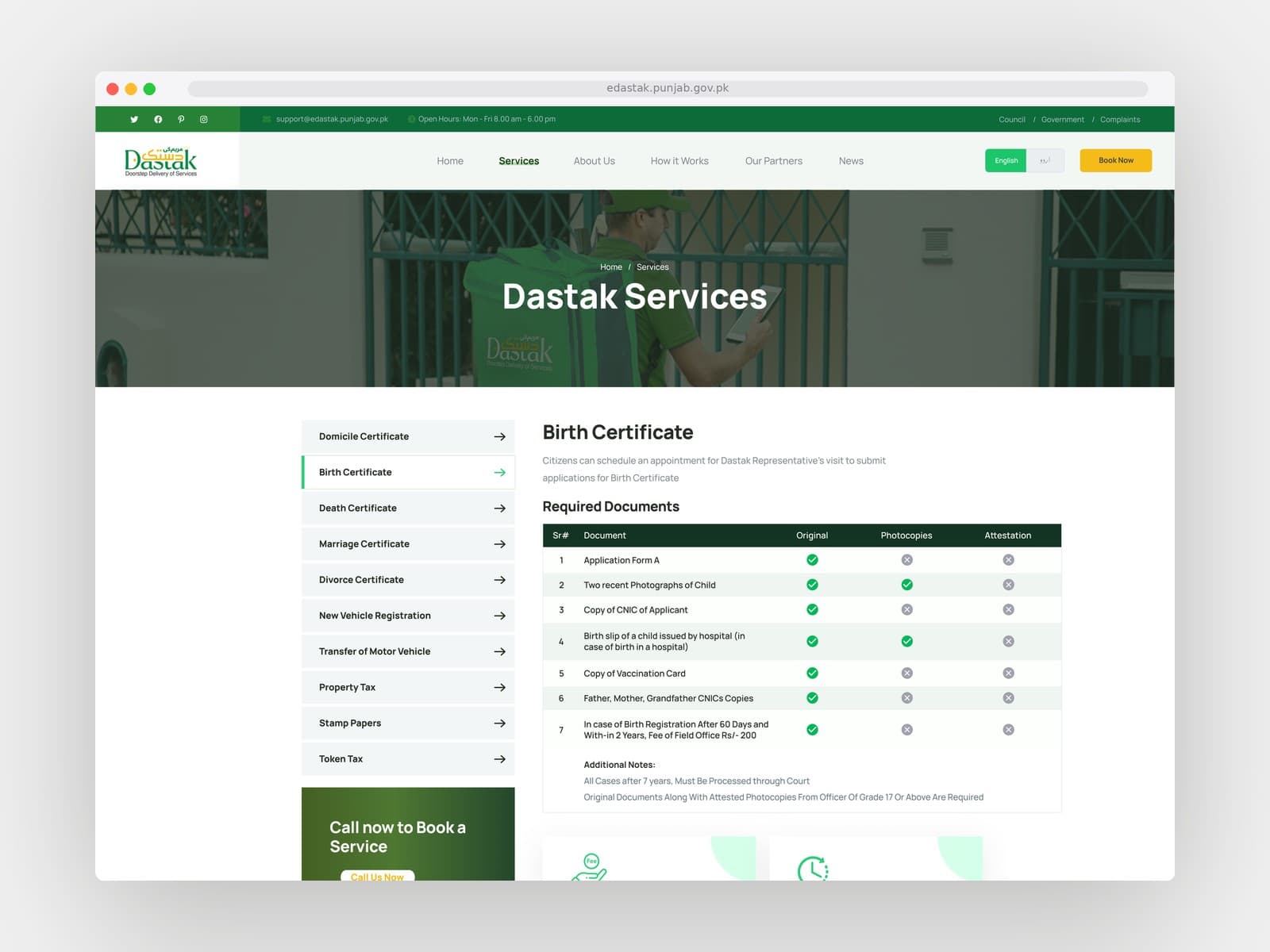 Citizen web portal