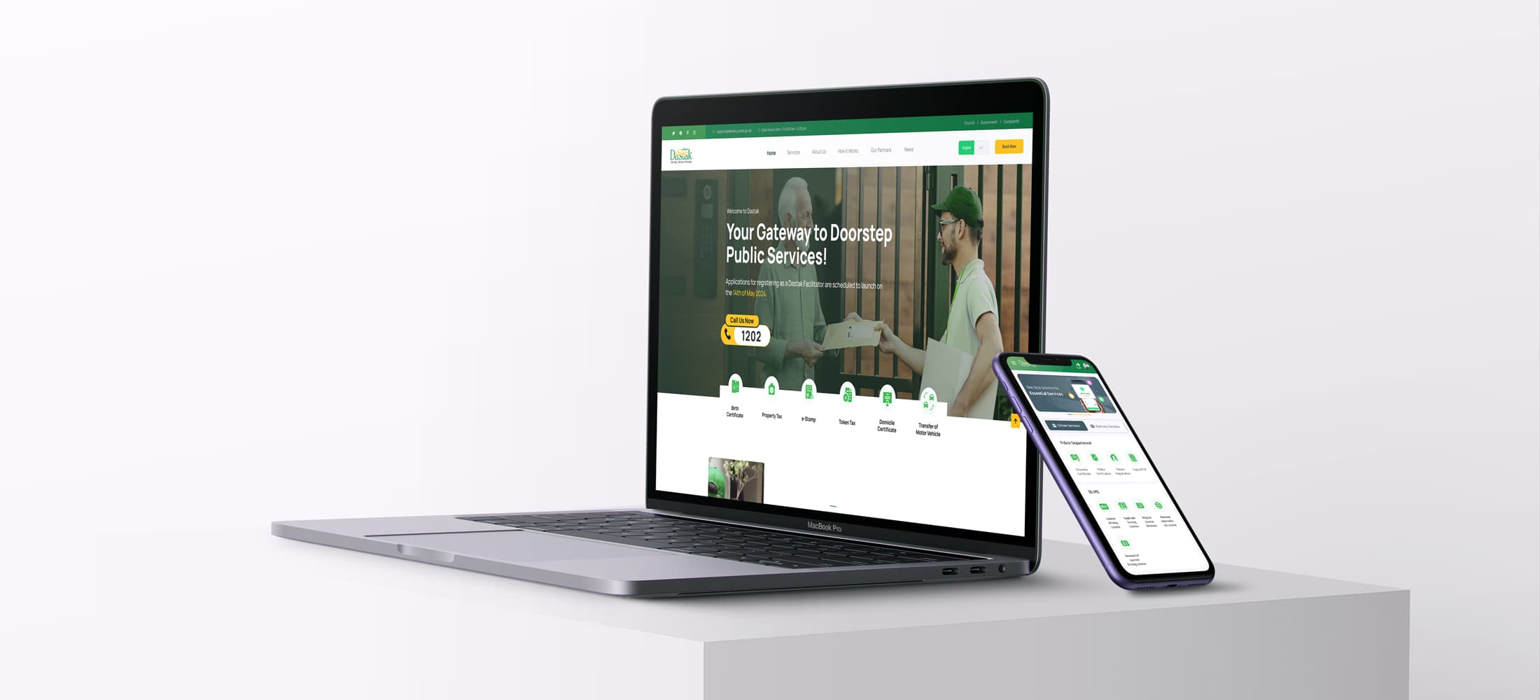 Maryam ki Dastak — citizen and facilitator apps